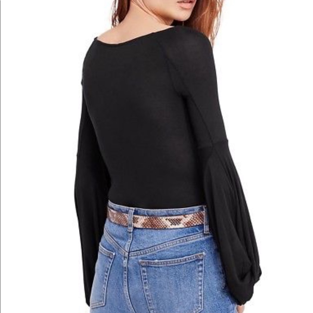 Women’s to the tropics top black - Picture 2 of 9